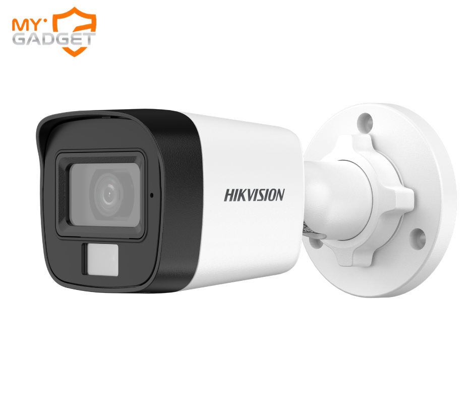 Caméra Hikvision Smart Hybrid Light 2 MP Tube avec micro
