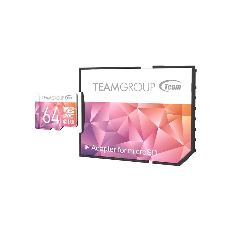 Carte mémoire TeamGroup Micro SDHC/SDXC UHS-I U3 64 Go Class 10