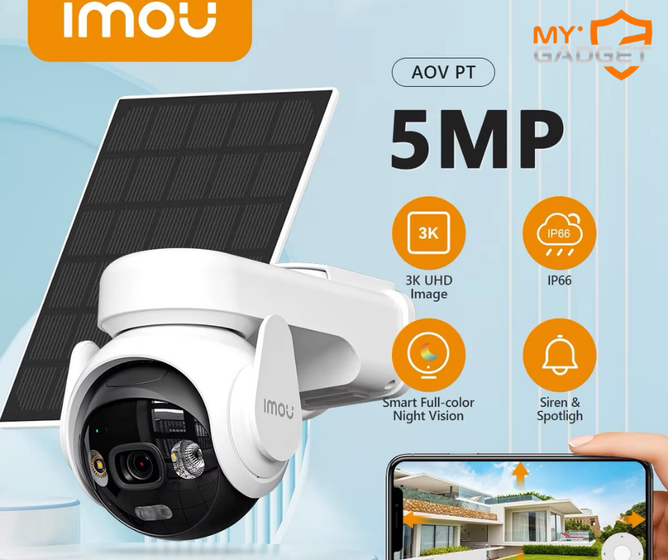 camera imou pt solaire 4g 5 mp(AOV PT 5MP Kit)